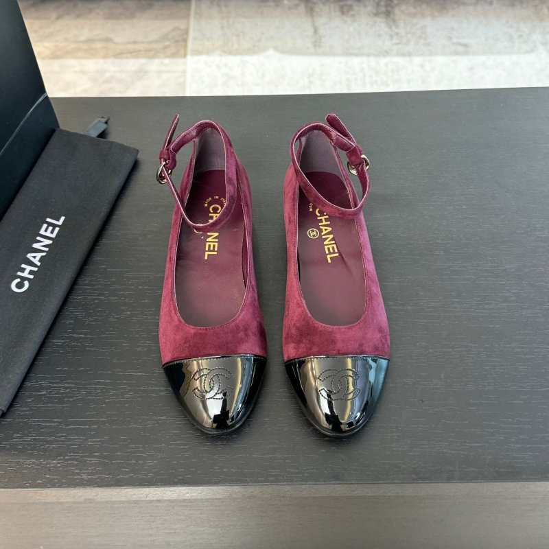 Ch*el flat shoes